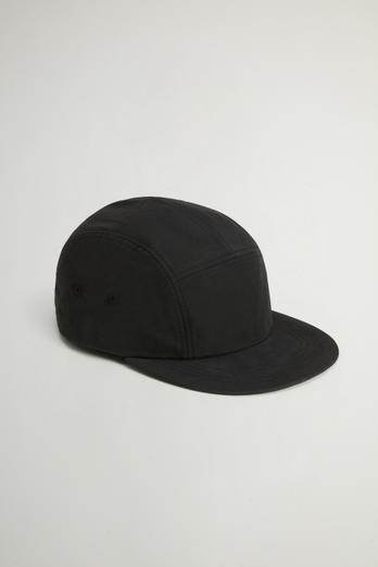 Cappellino in misto cotone e nylon Ripstop Olmetex by Todd Snyder Nero | Woolrich