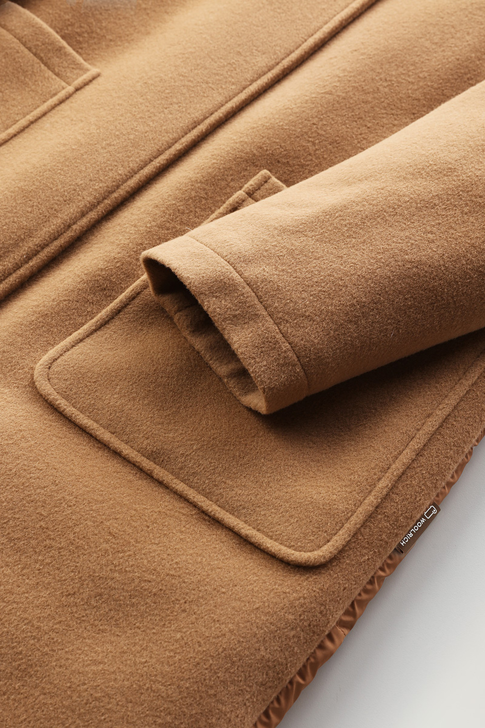 Kuna Parka in Wool and Cashmere Blend Brown photo 8 | Woolrich