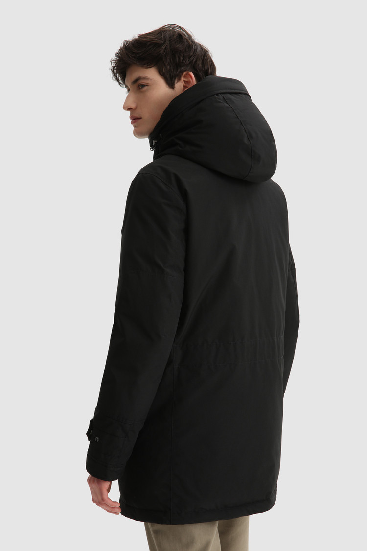 Polar Parka con collo alto e pelliccia removibile