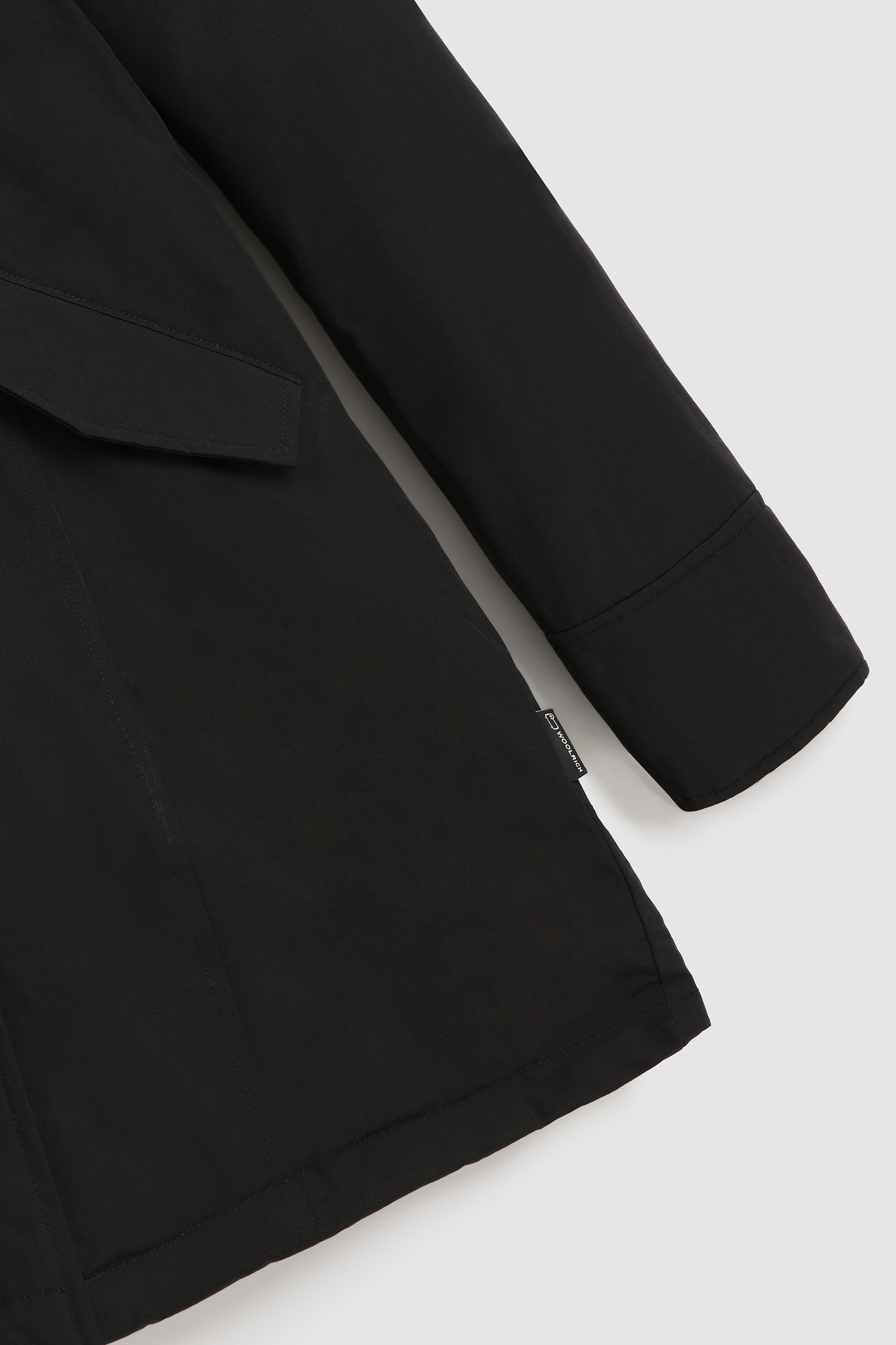 Beaker Parka met imitatiebont Zwart photo 9 | Woolrich