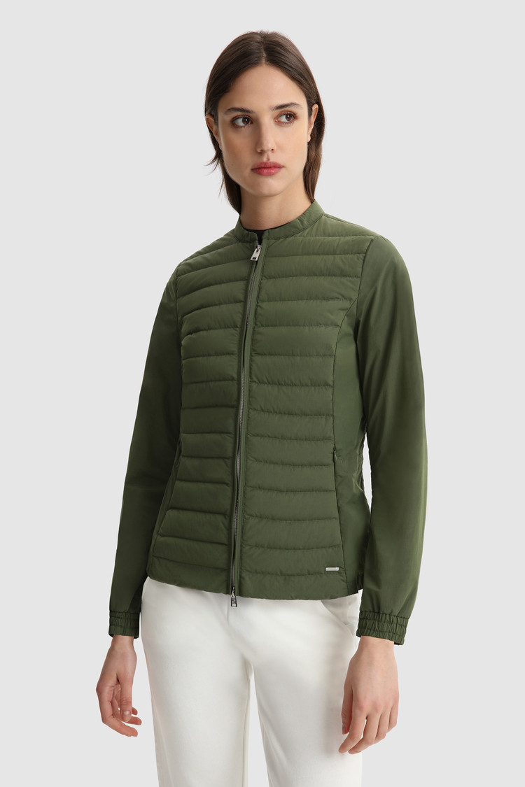 Violet quilted jacket