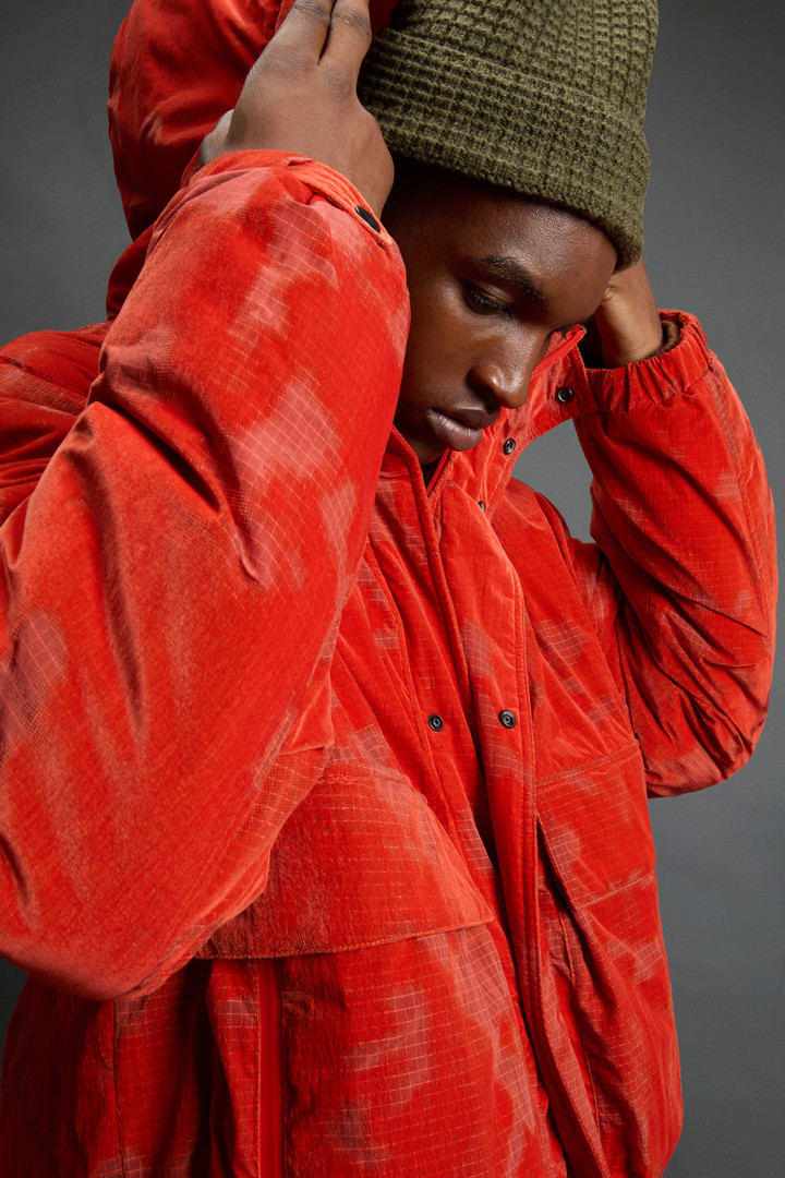 Giacca in nylon Ripstop Olmetex con motivo camouflage by Todd Snyder Arancione photo 6 | Woolrich