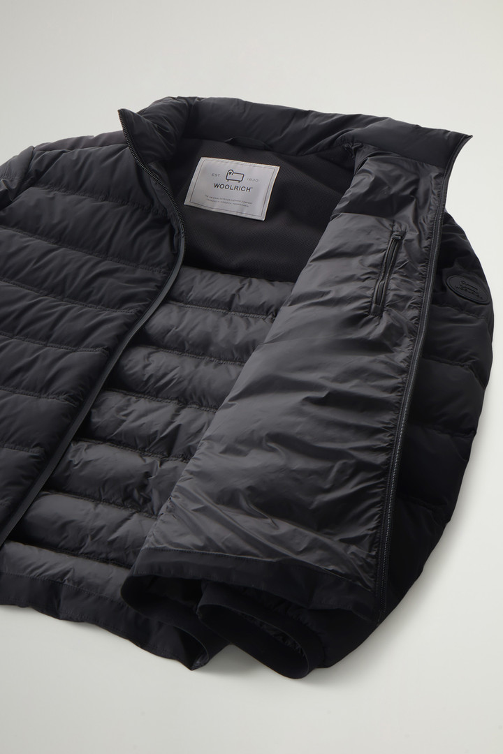 Bering Down Jacket in Stretch Nylon Black photo 10 | Woolrich