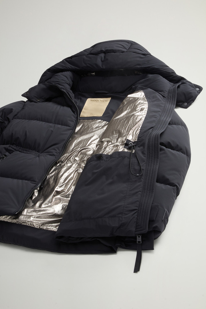 Stretch Nylon Down Jacket with Matte Finish Black photo 9 | Woolrich