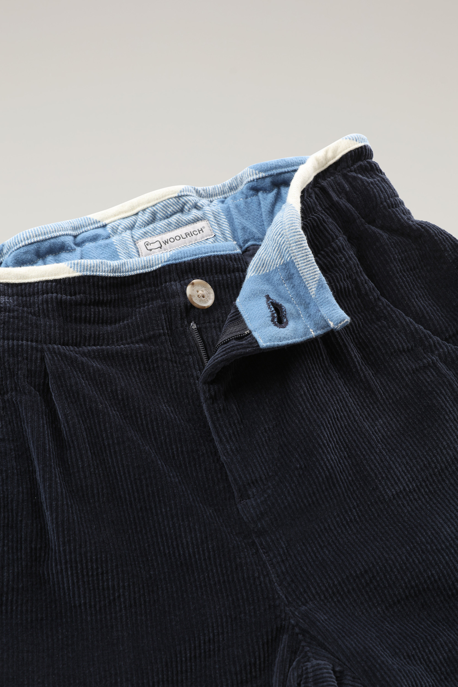 Girls' Corduroy Pants Blue photo 3 | Woolrich