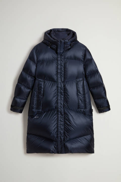 Quilted Parka in Recycled Pertex Quantum Nylon Blue photo 2 | Woolrich