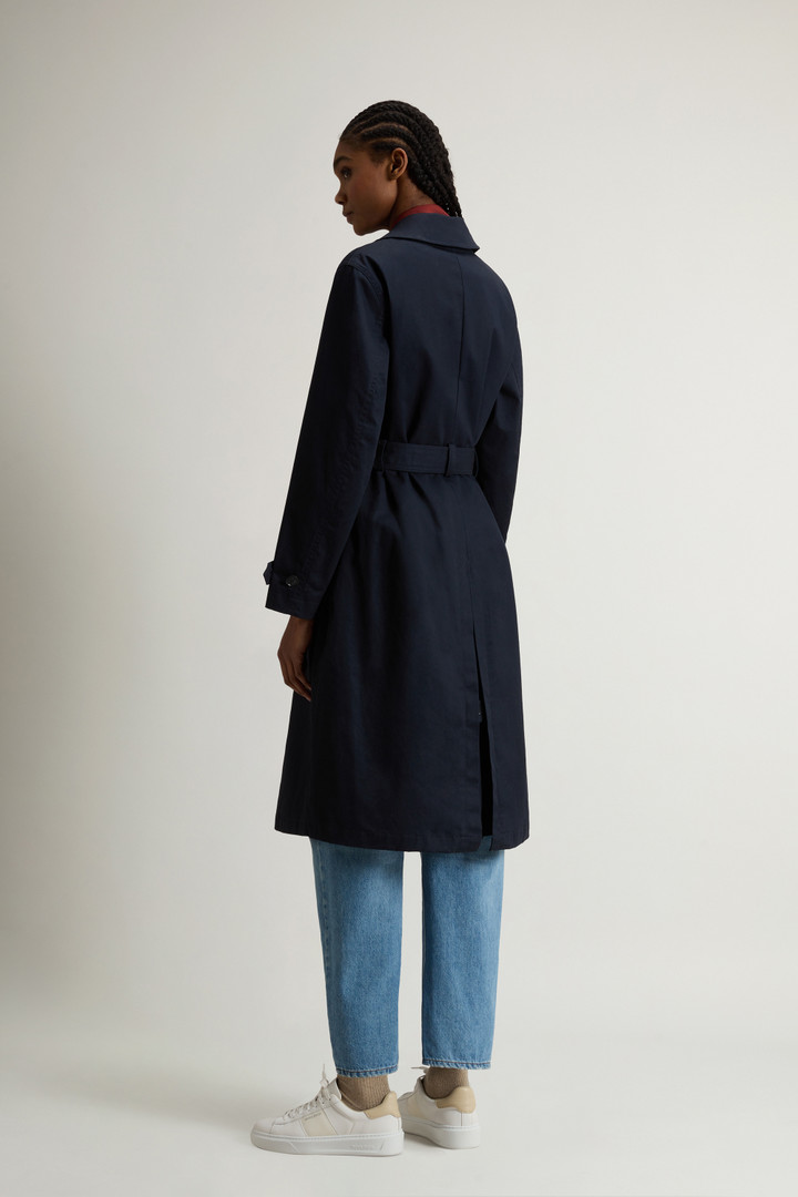 Trenchcoat aus reiner Baumwolle Blau photo 3 | Woolrich