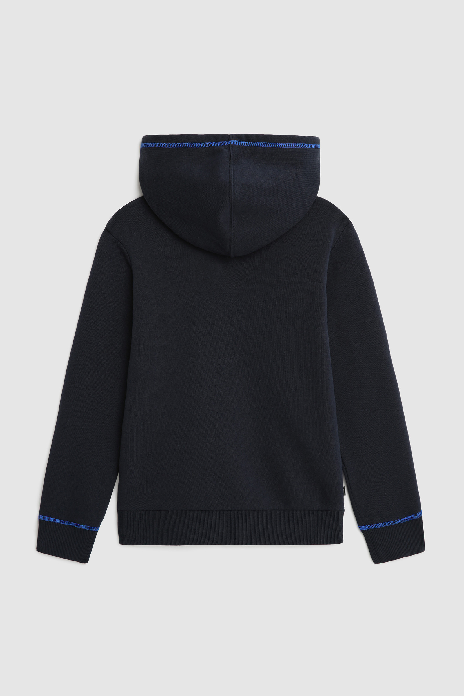 Kapuzenpulli mit durchgehendem Reißverschluss und gesticktem Vintage-Logo für Jungen