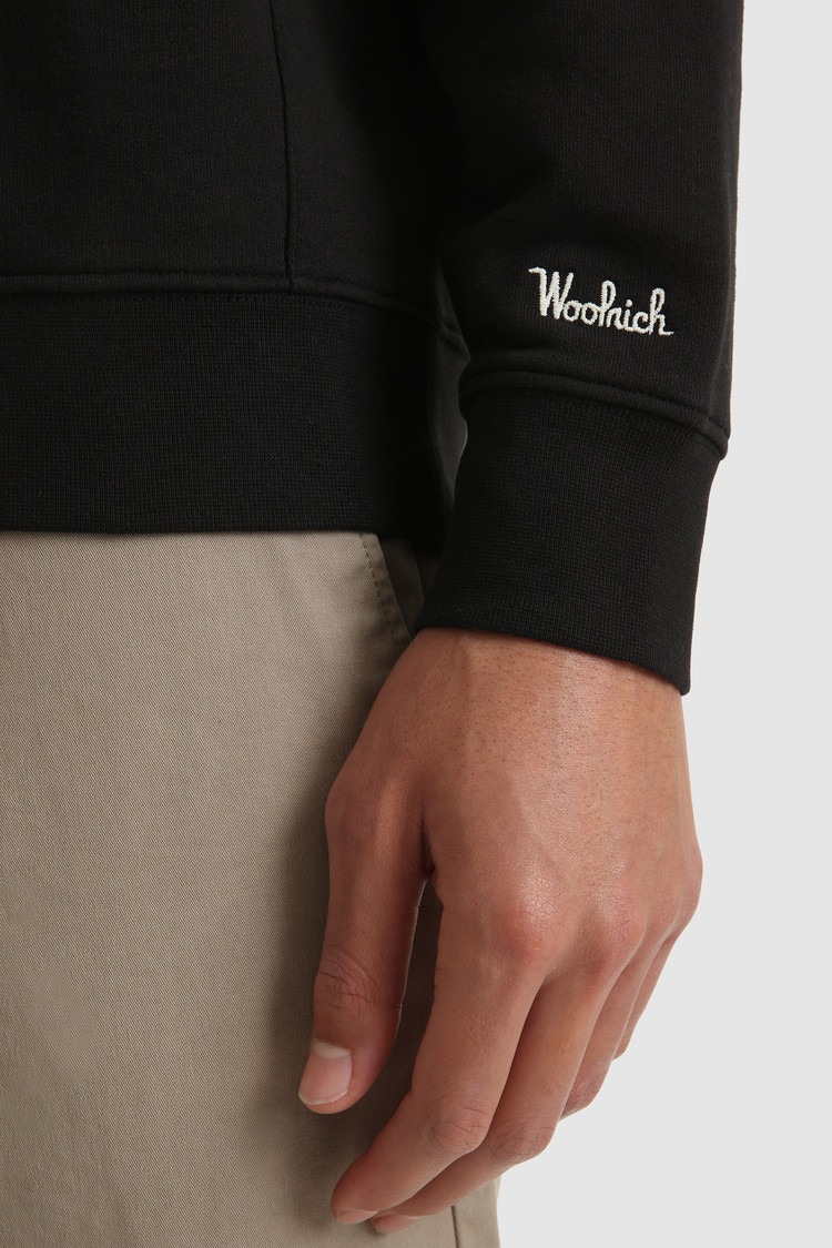 American brushed cotton crewneck sweatshirt