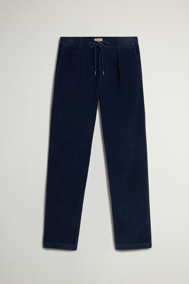 Garment-Dyed Corduroy Milton Pants Blue photo 3 | Woolrich