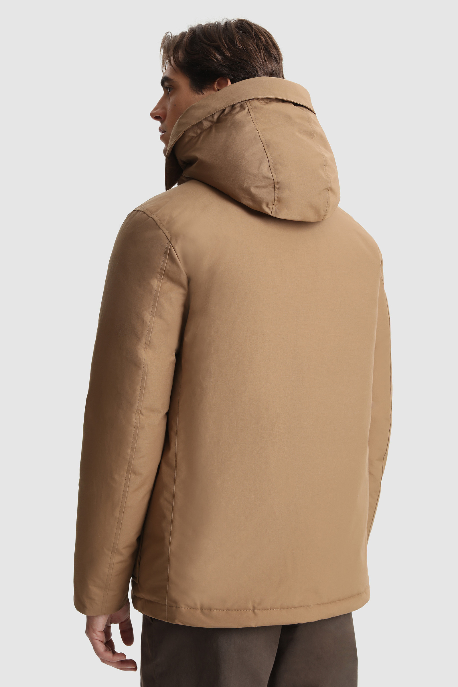Arctic Anorak avec fourrure amovible marron photo 4 | Woolrich