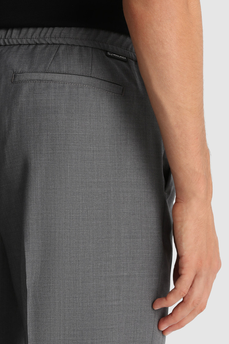 Merino koel wollen broek