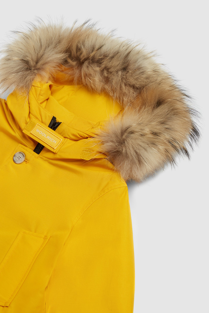 woolrich yellow parka