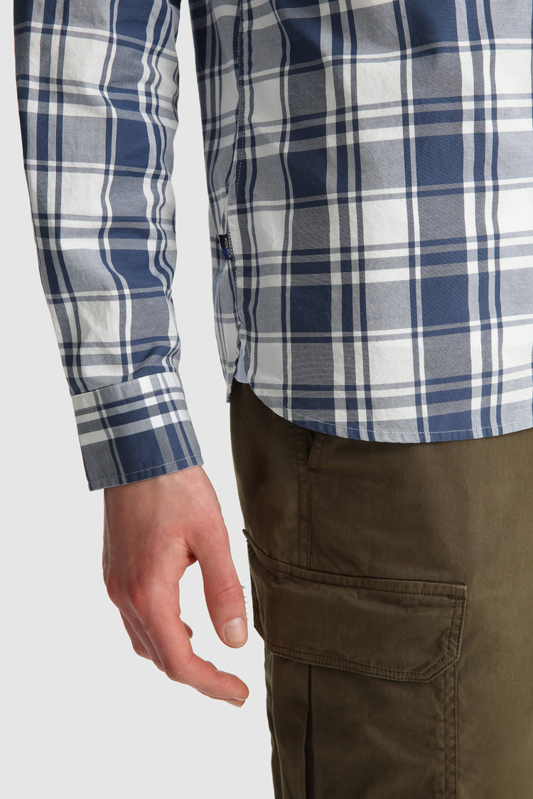 Camisa Oxford de puro algodón