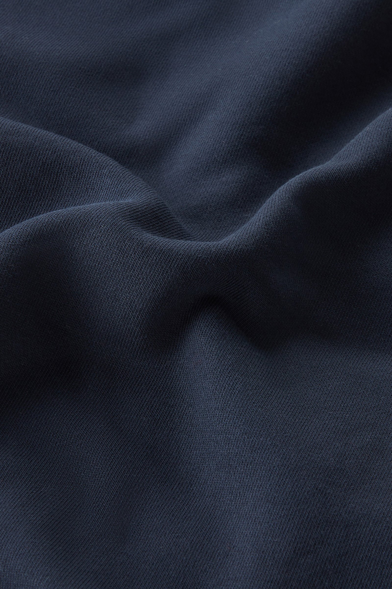 Sudadera con capucha para niño de puro algodón puro con cremallera azul photo 4 | Woolrich