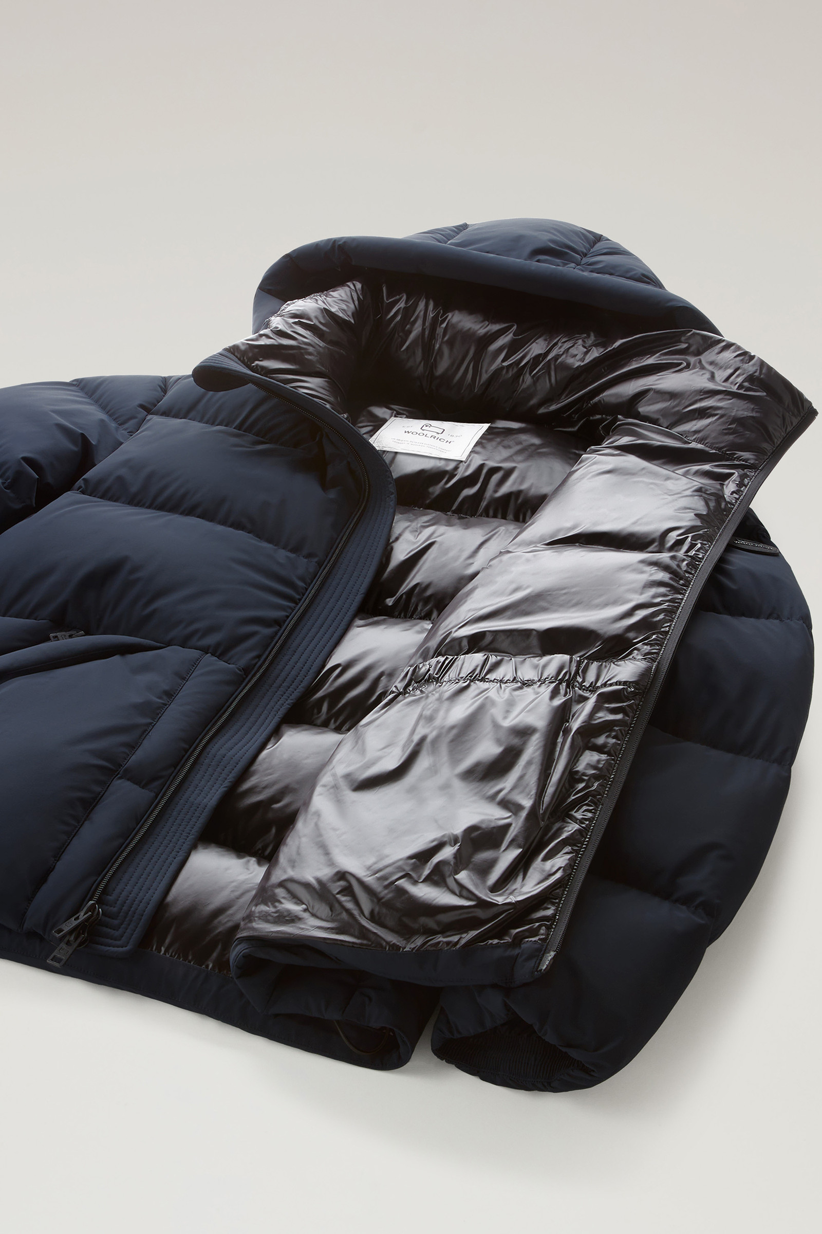 Sierra Supreme Down Jacket in Stretch Nylon - Men - Blue