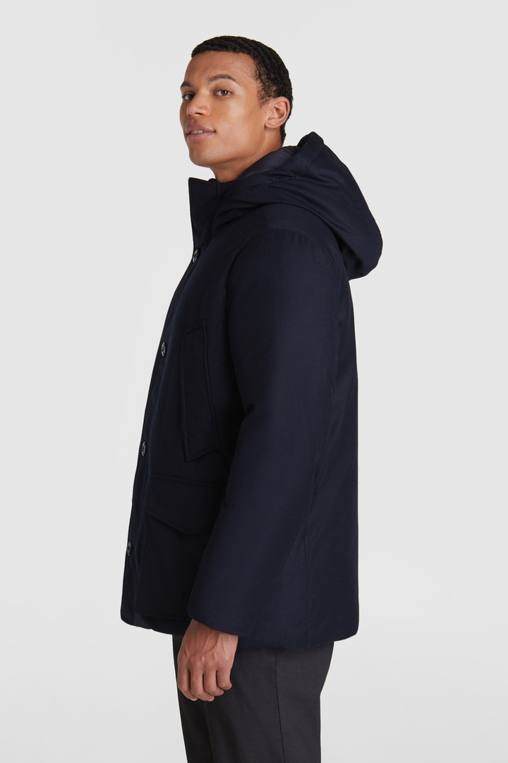 Mountain Parka van fijne wol