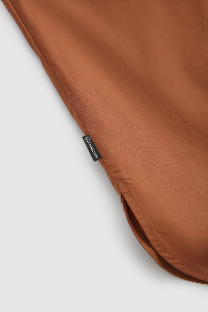 Cotton Poplin Shirt Brown photo 7 | Woolrich