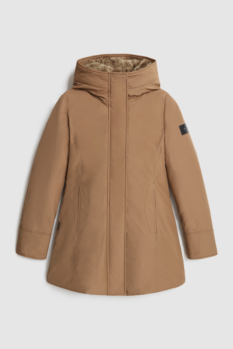Parka Boulder con piel sintética