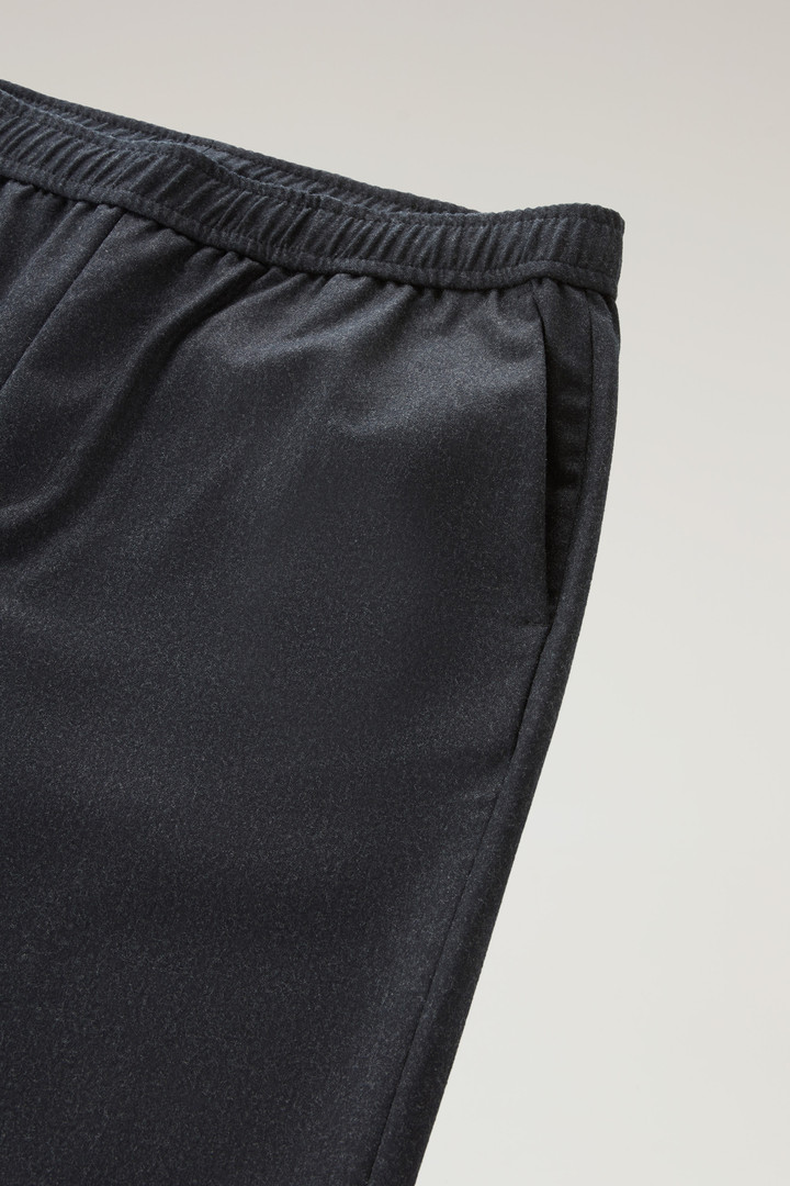 Pants in Vitale Barberis Canonico Virgin Wool Flannel Gray photo 3 | Woolrich