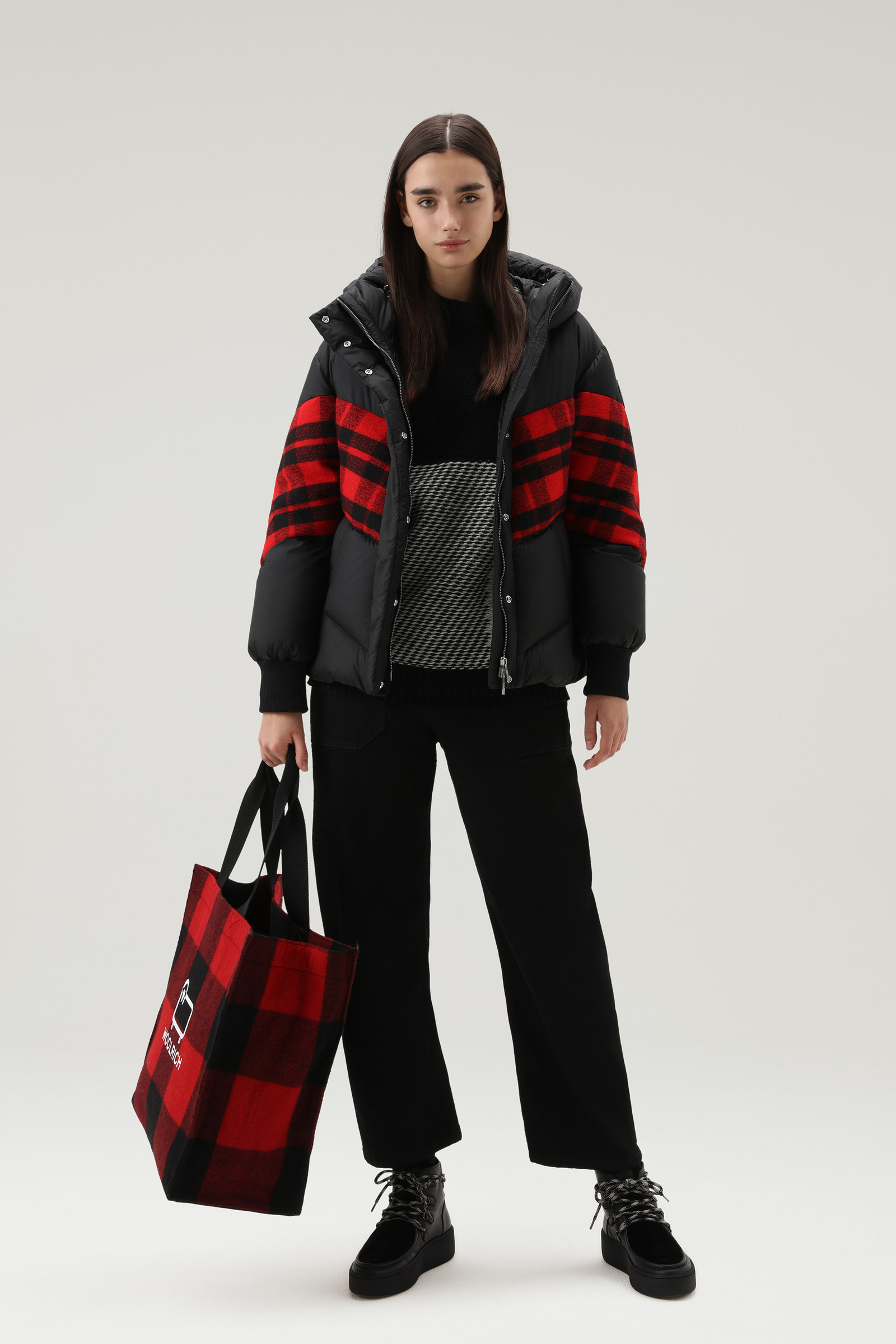 Denim Pants in Organic Cotton Black photo 2 | Woolrich