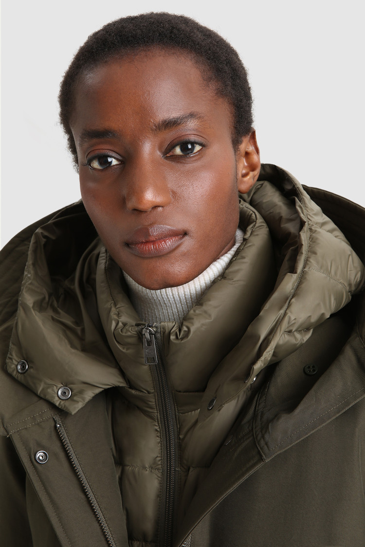 Parka longue militaire 3 en 1 en Eco Ramar