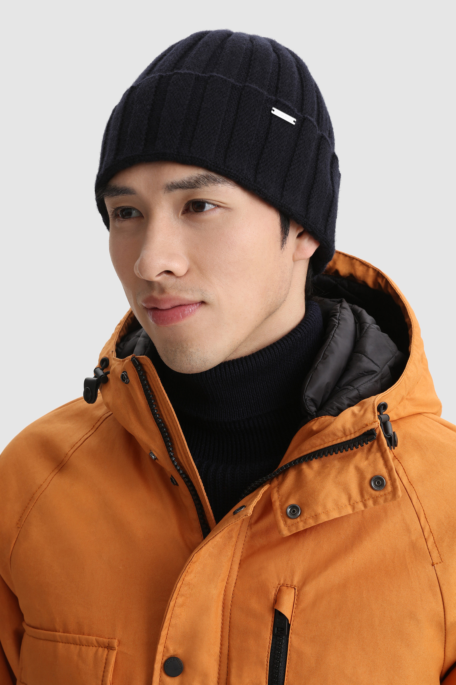Luxe Cashmere Beanie Blue photo 3 | Woolrich