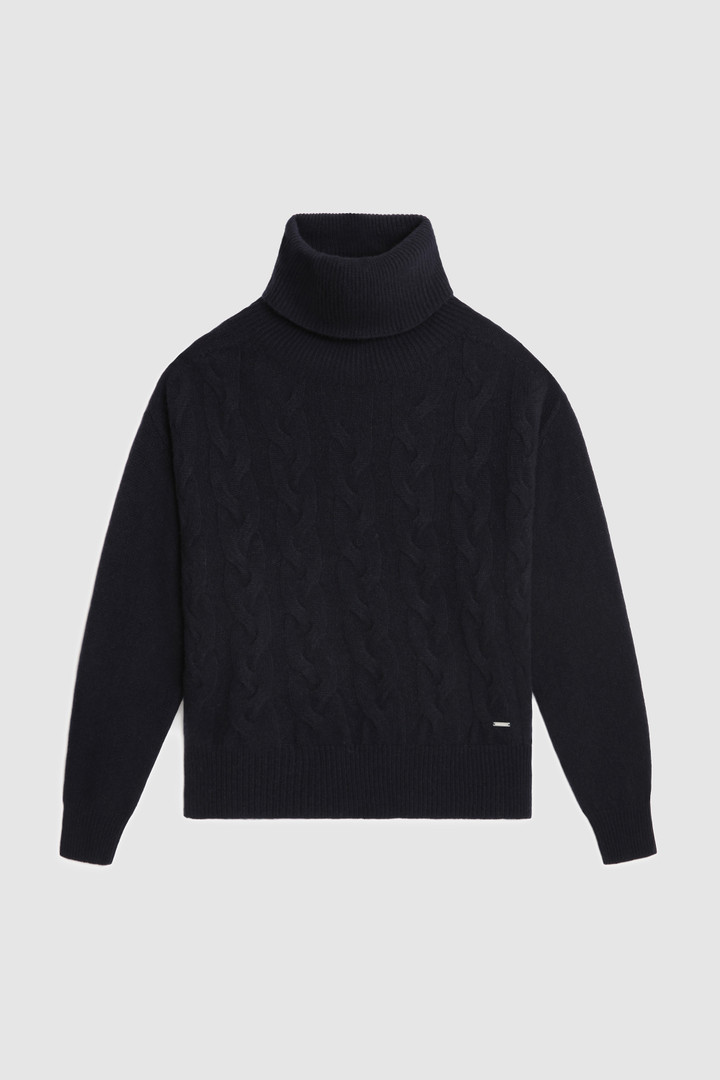 Jersey de cuello alto en cashmere