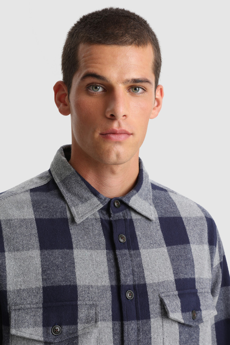 Giacca camicia Oxbow con motivo d'archivio Buffalo Check