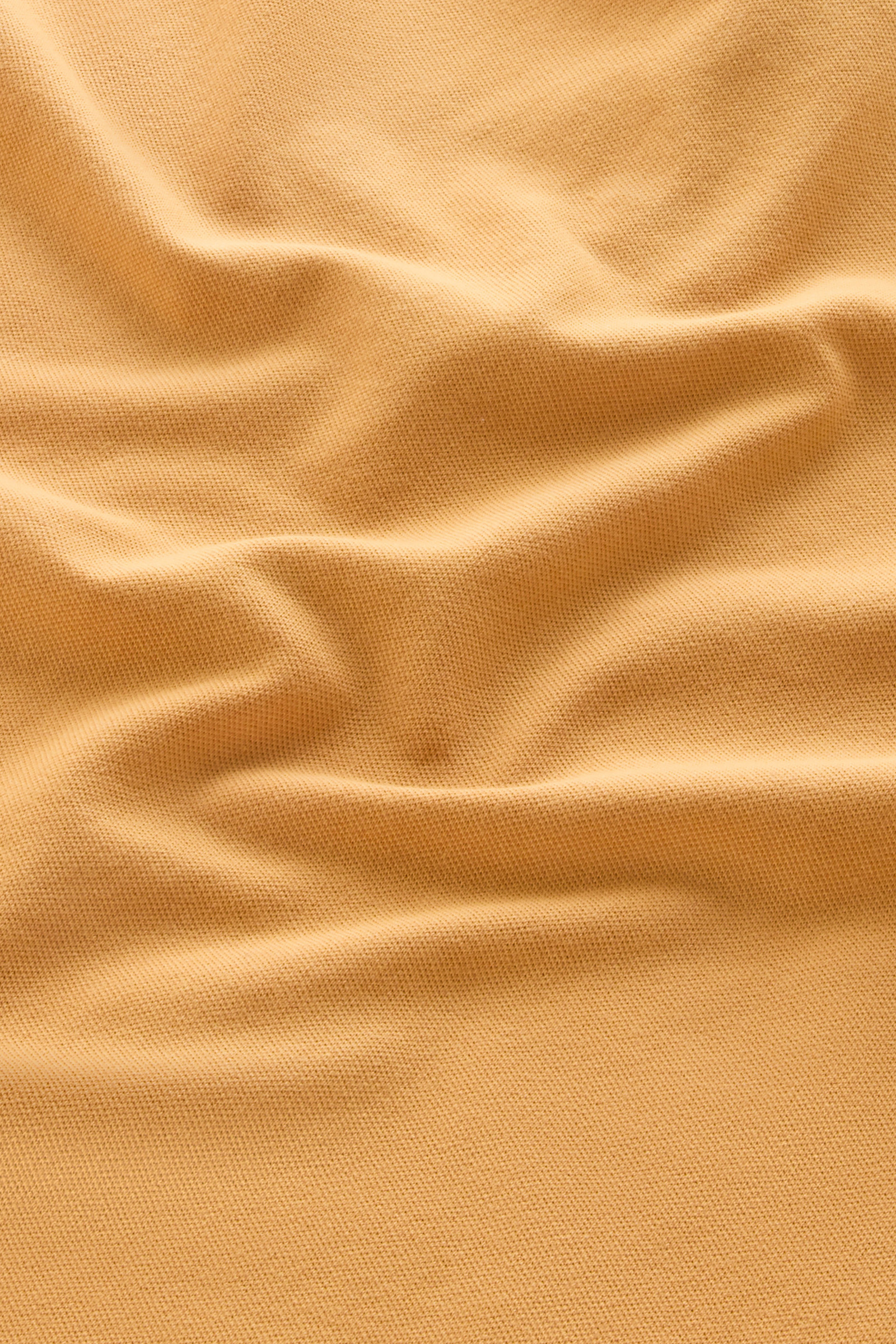 Mackinack Polo in Garment-Dye Stretch Cotton Piquet Yellow photo 8 | Woolrich