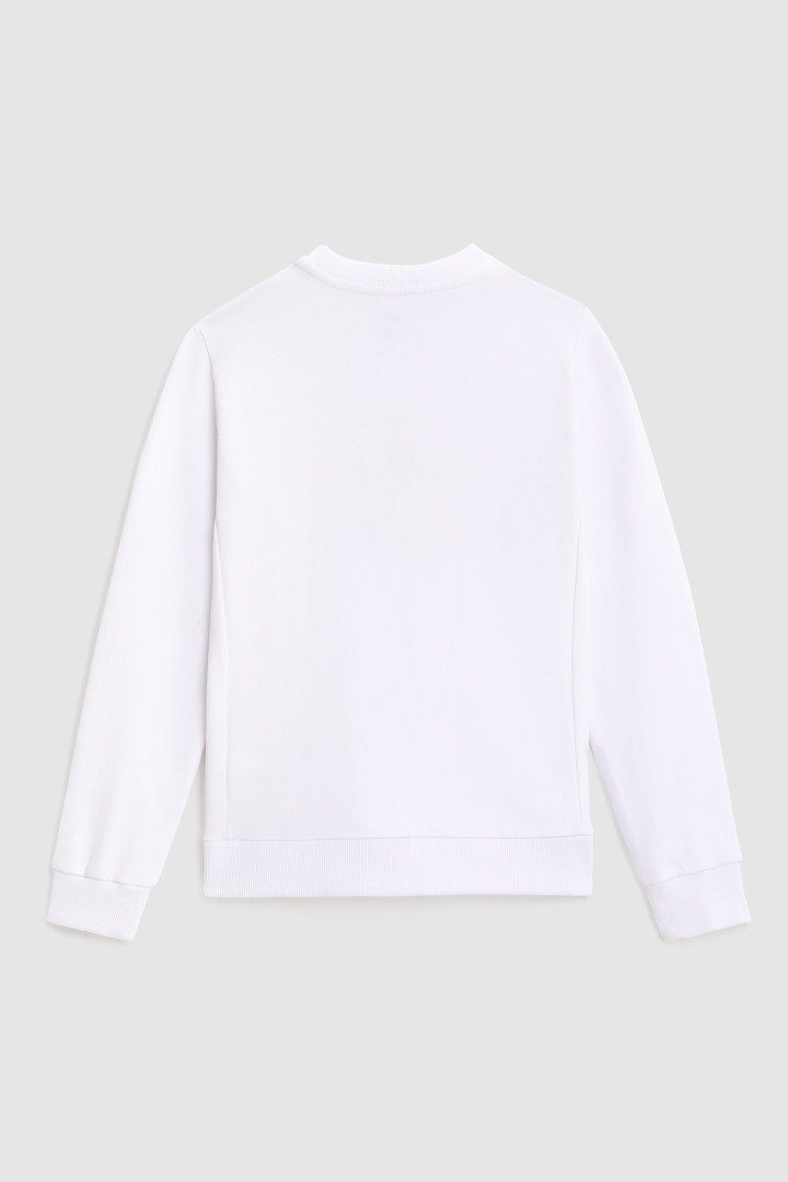 Sweatshirt mit Rundhalsausschnitt und geprägtem Sternlogo