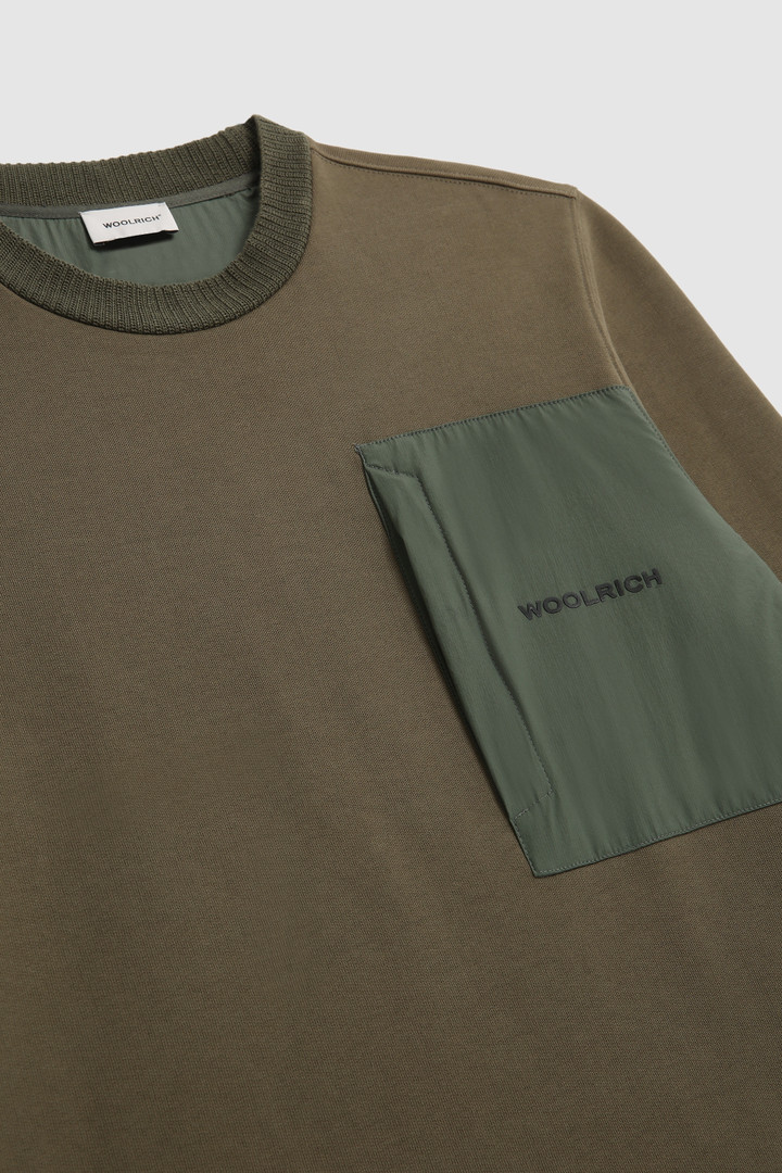 Sweatshirt mit Rundhalsausschnitt und gedrucktem Logo