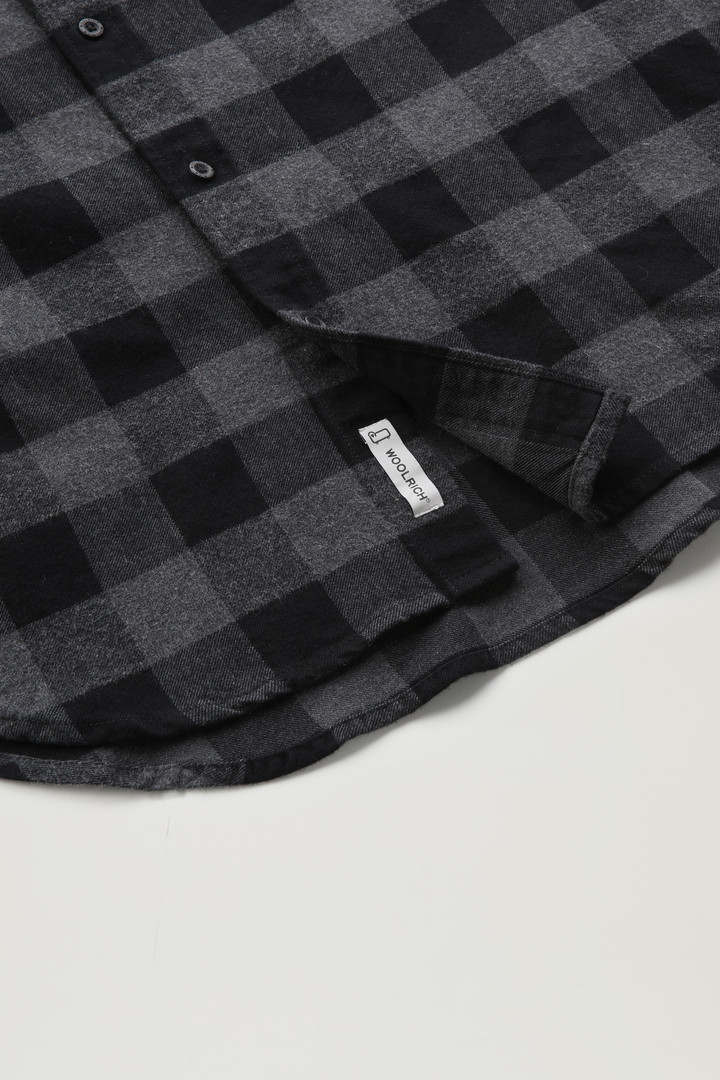 Trout Run Flannel Check Shirt Black photo 4 | Woolrich