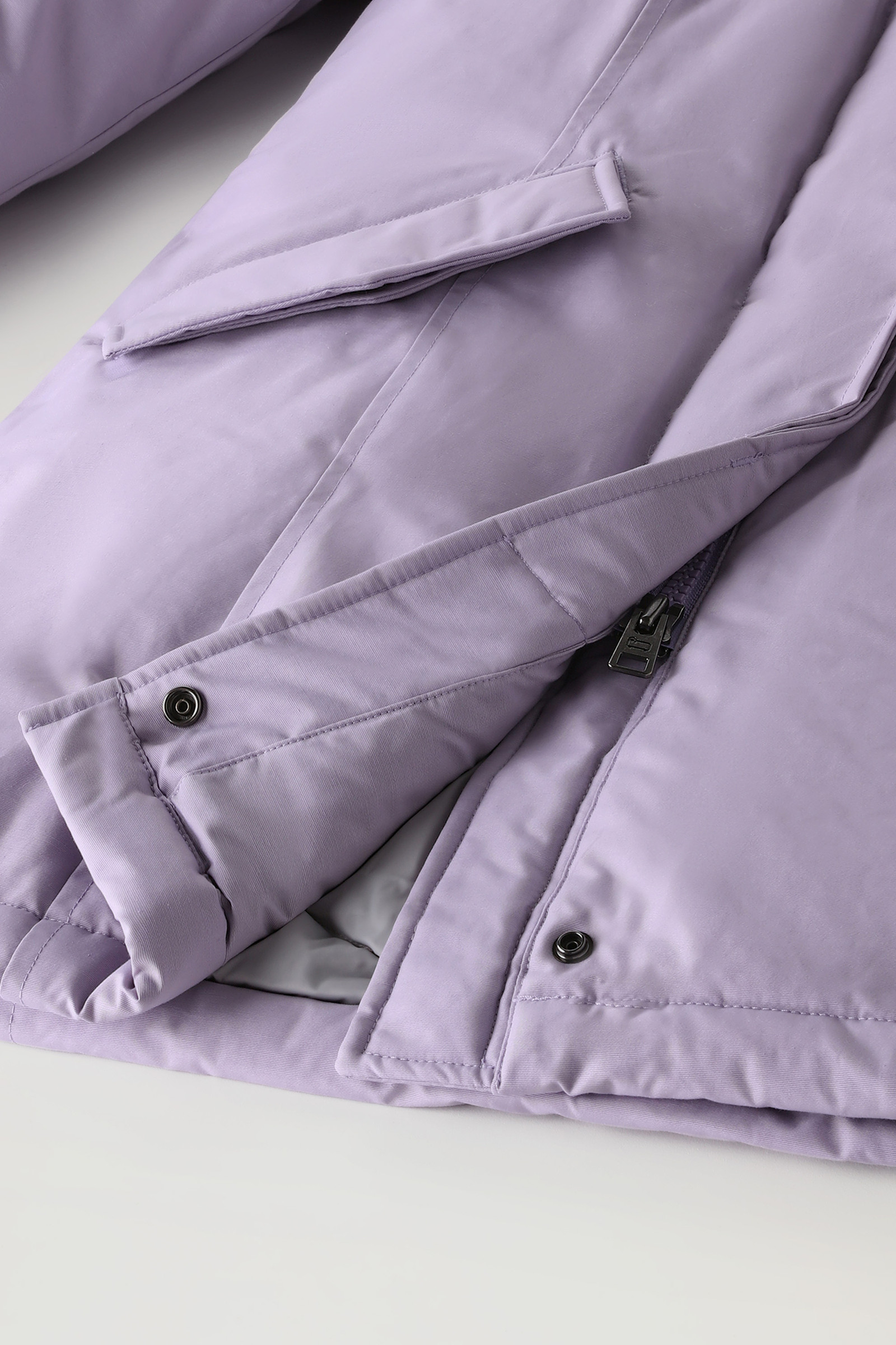Arctic Parka in Ramar Cloth con pelliccia removibile lilla photo 9 | Woolrich