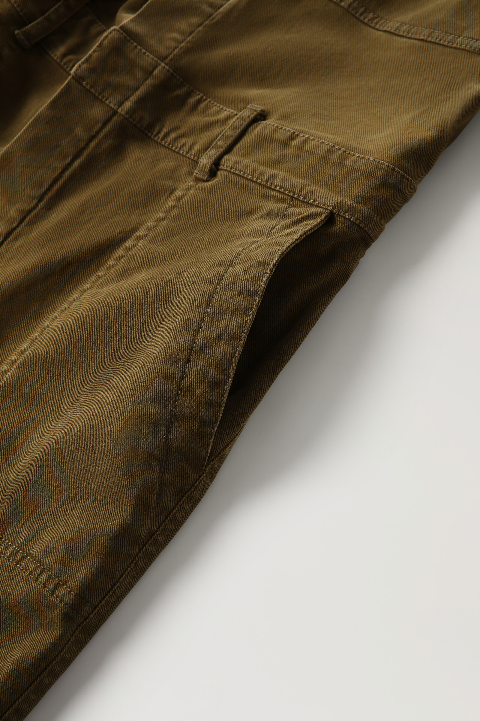 Cotton Twill Jumpsuit Green photo 8 | Woolrich