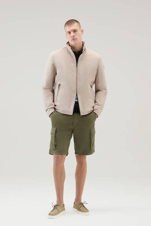 Padded Sailing Bomber Beige | Woolrich