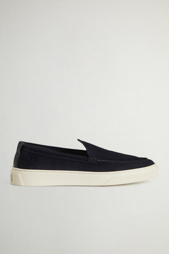 Suede Loafers Blue | Woolrich