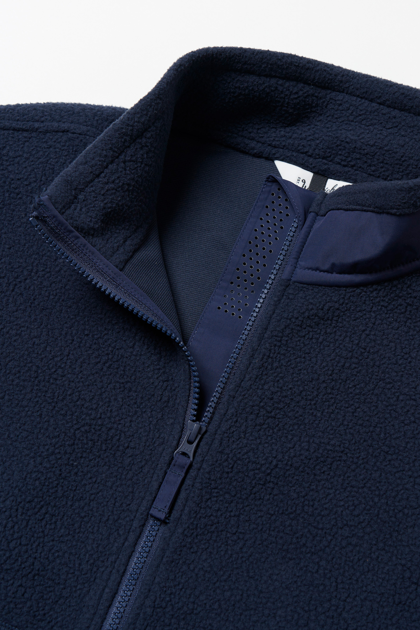 Recycled Polartec Thermal Pro Fleece Jacket Blue | Woolrich GR