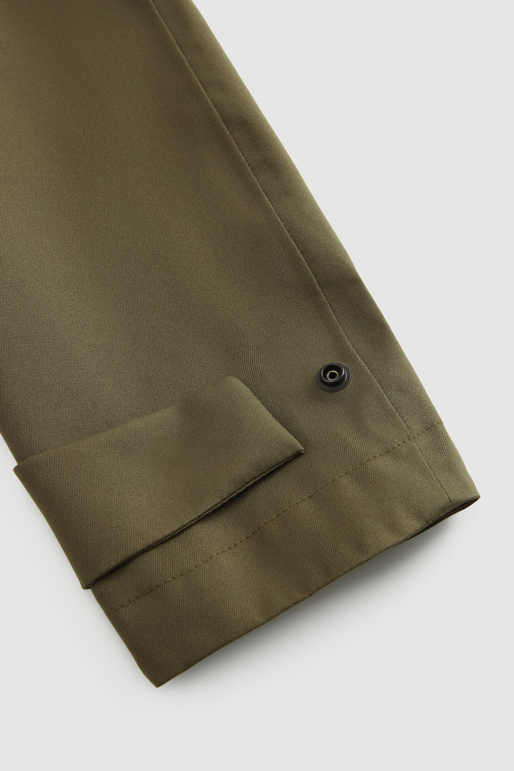 Leavitt Ultralight Waterproof Parka Green photo 7 | Woolrich