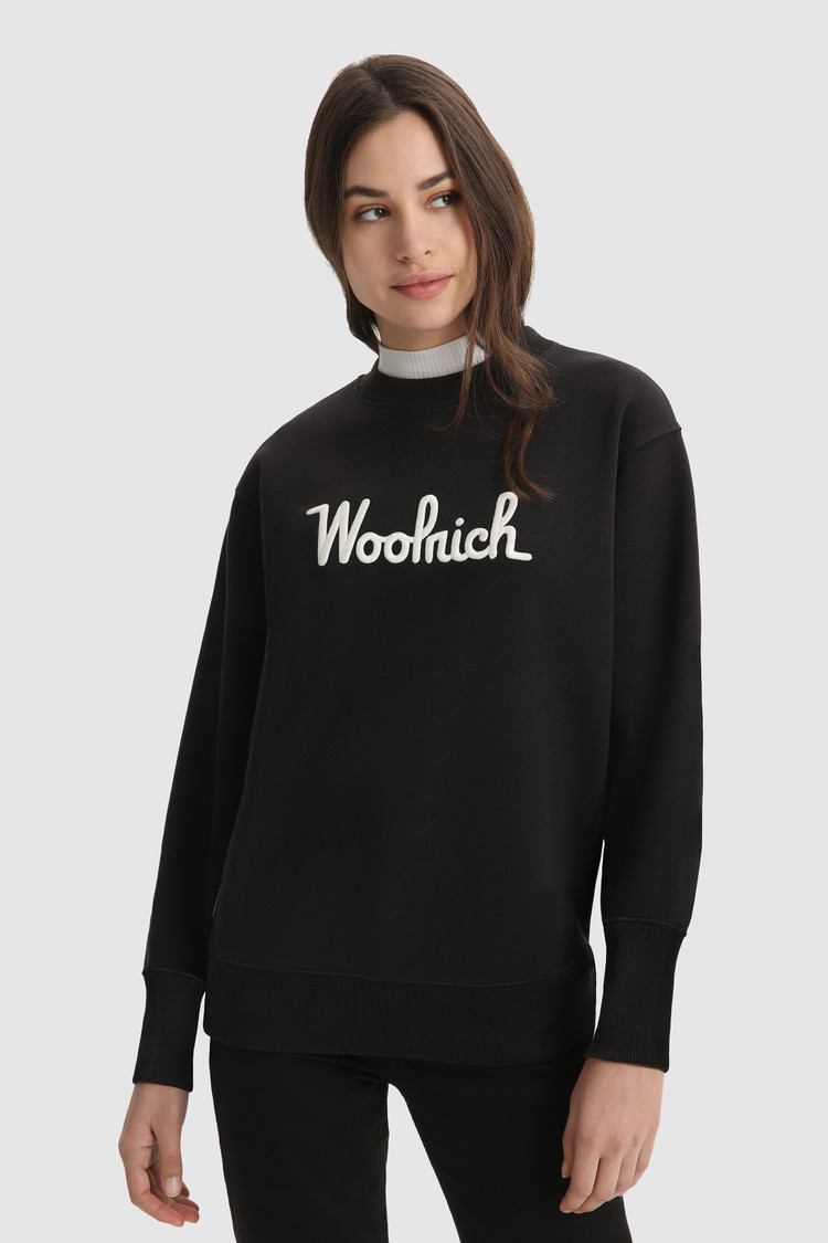 Sweatshirt aus Baumwolle mit Logo