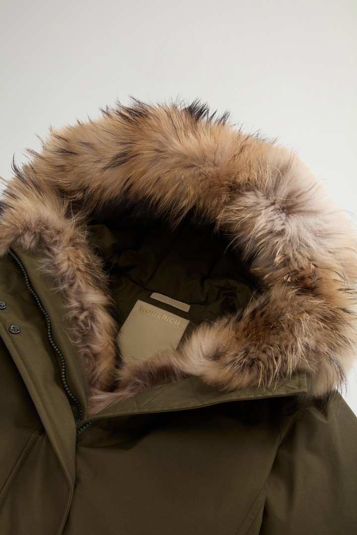 Military Jacket in Ramar Cloth Green photo 2 | Woolrich