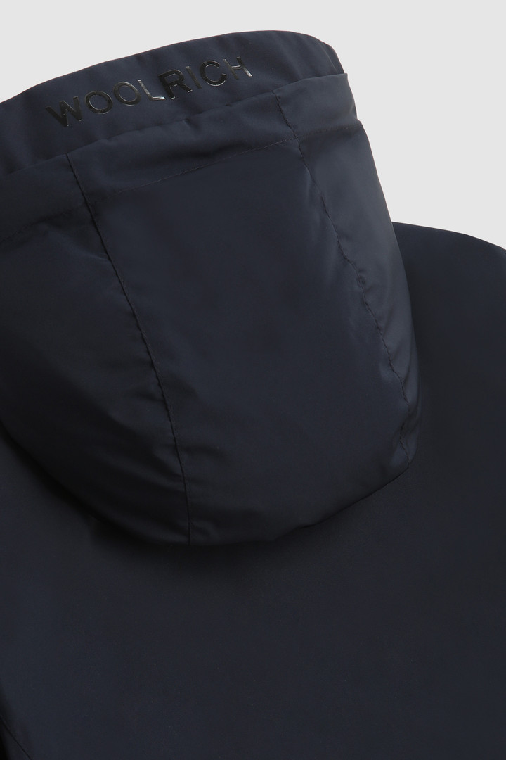 Hybrid-Jacke aus Nylon und technischem Gewebe für Mädchen