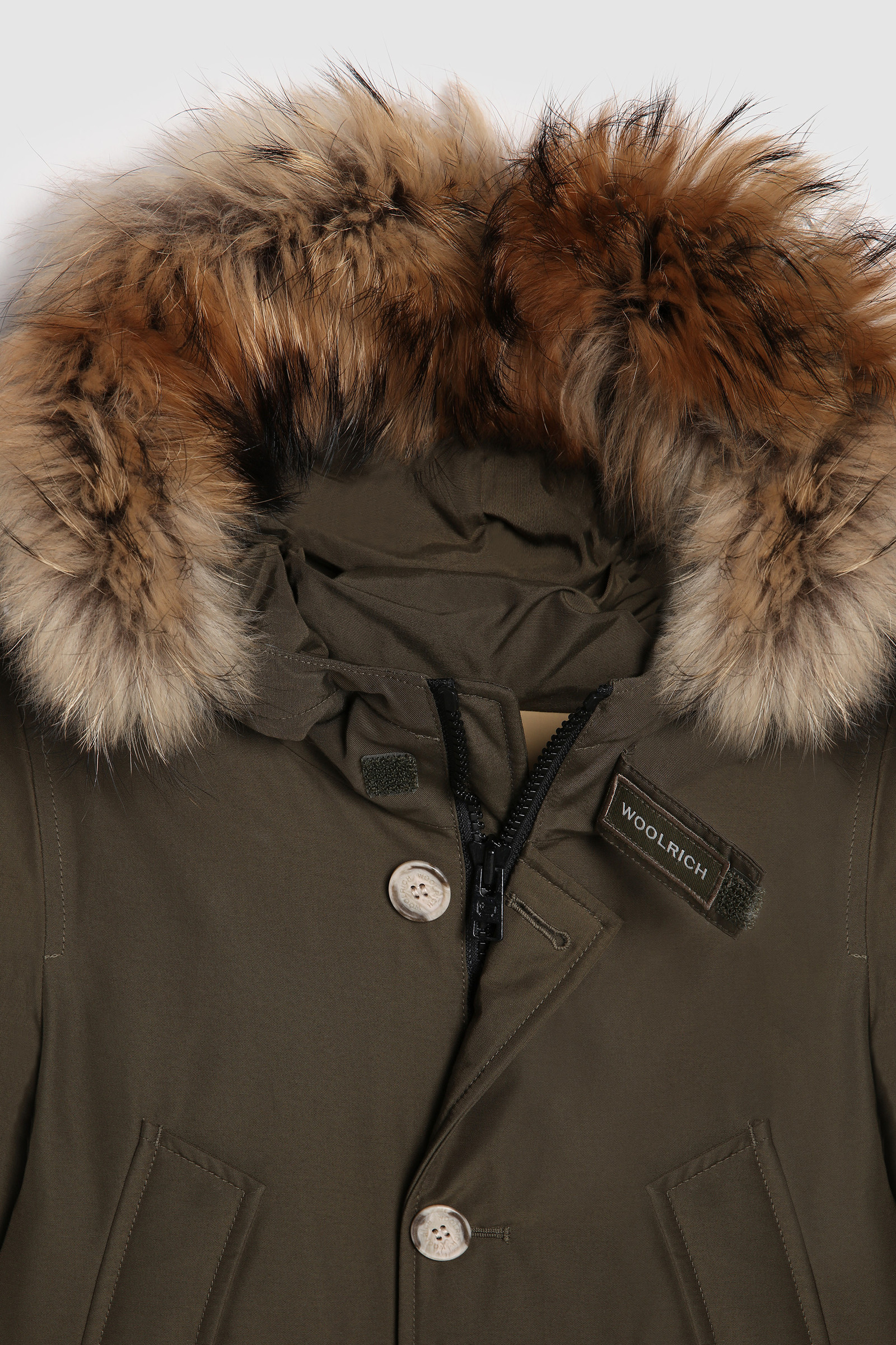 laten vallen Toezicht houden Array Boys' Arctic Parka with Detachable Fur Green | Woolrich IE