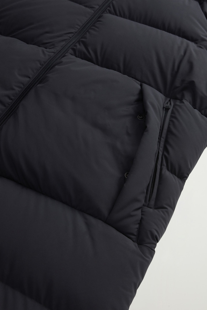 Sierra Supreme Parka lungo in nylon elasticizzato Nero photo 8 | Woolrich