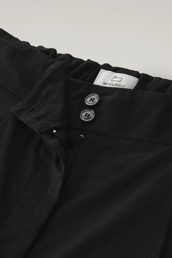 Korte broek gemaakt van katoenpopeline Zwart photo 5 | Woolrich