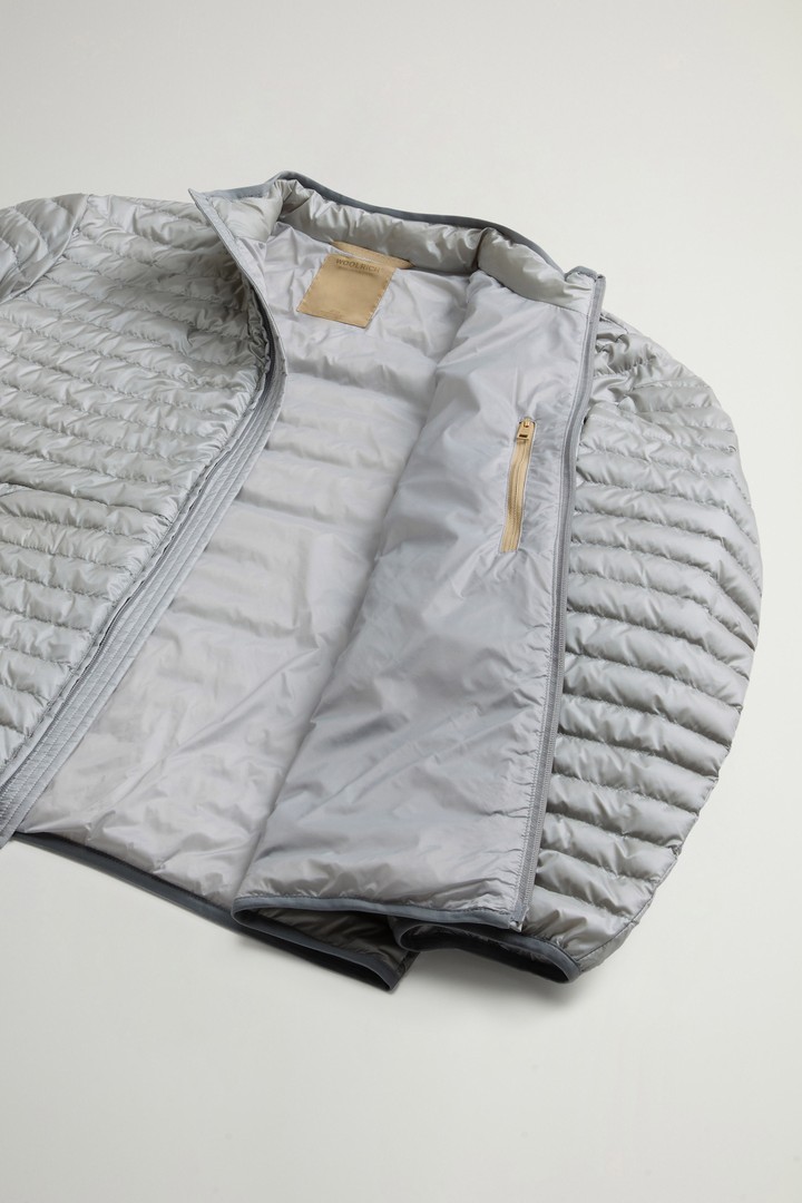Lightweight Allen Down Jacket in Ripstop Nylon Gray photo 8 | Woolrich