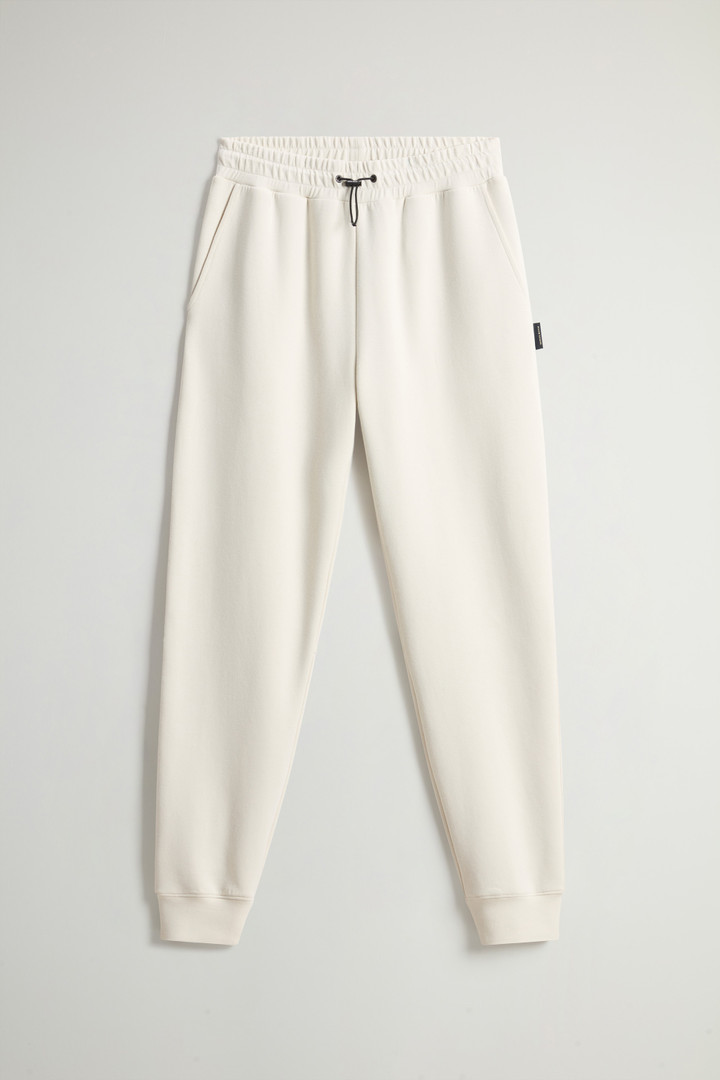 Cotton Blend Fleece Pants White photo 4 | Woolrich