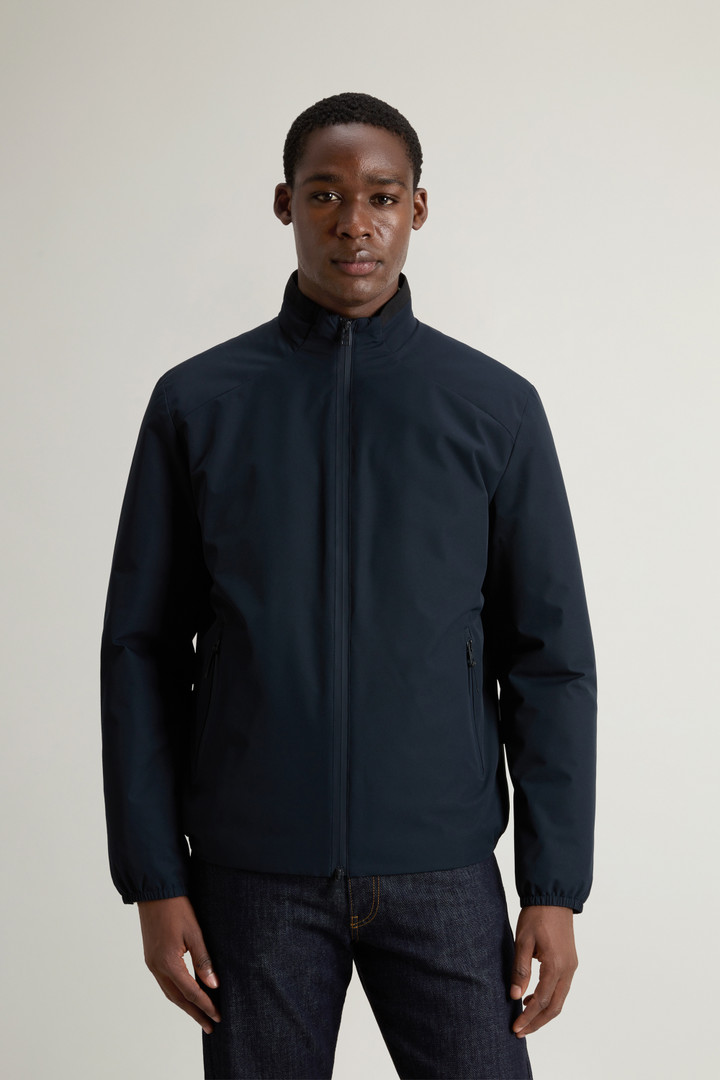 Sailing Bomber Jacket in Two-layered Fabric Blue photo 1 | Woolrich