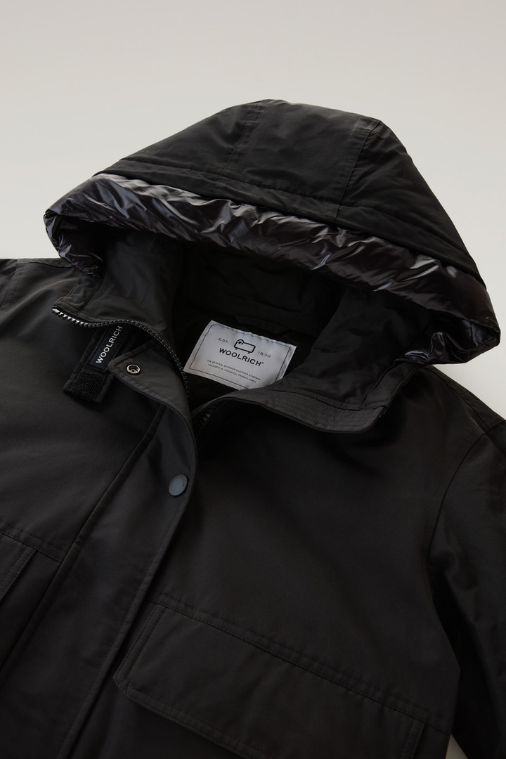 Arctic Bomber in Ramar Cloth Black photo 6 | Woolrich