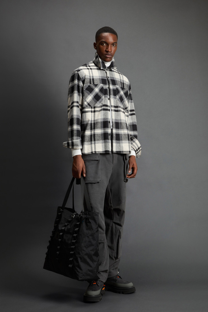Camicia a quadri in flanella di misto cotone by Todd Snyder Multicolore photo 3 | Woolrich